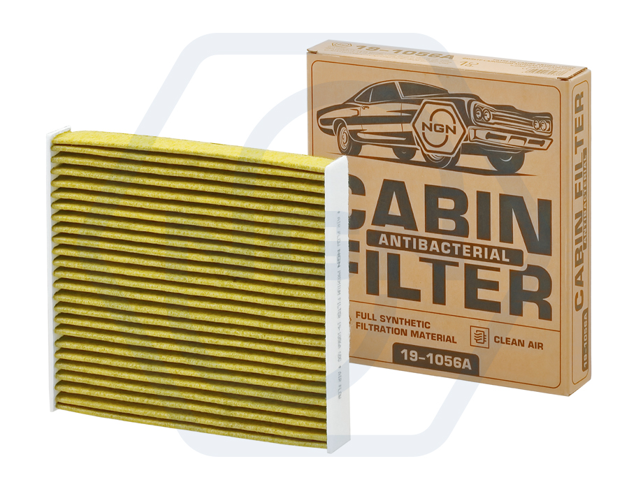 Small product photo - Antibacterial cabin filter. Variant No 1