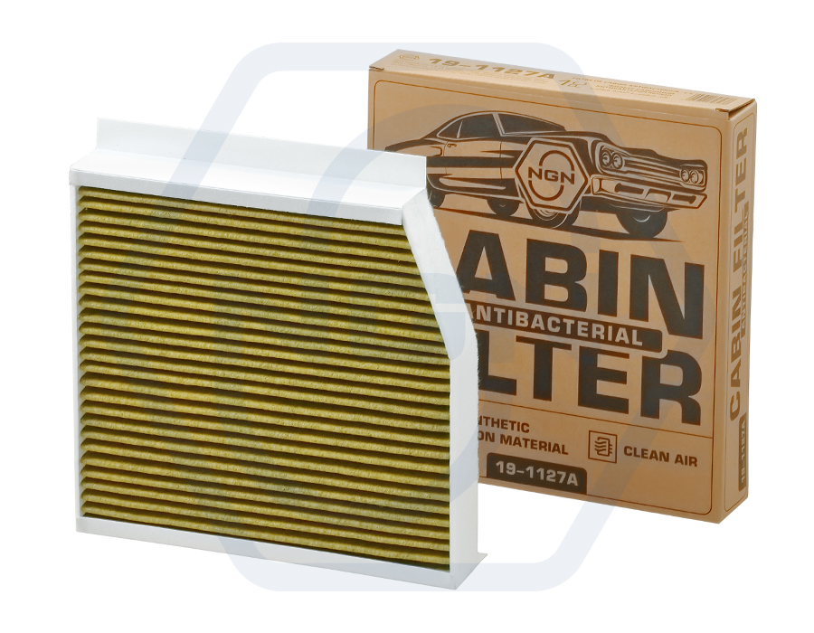 Small product photo - Antibacterial cabin filter. Variant No 1
