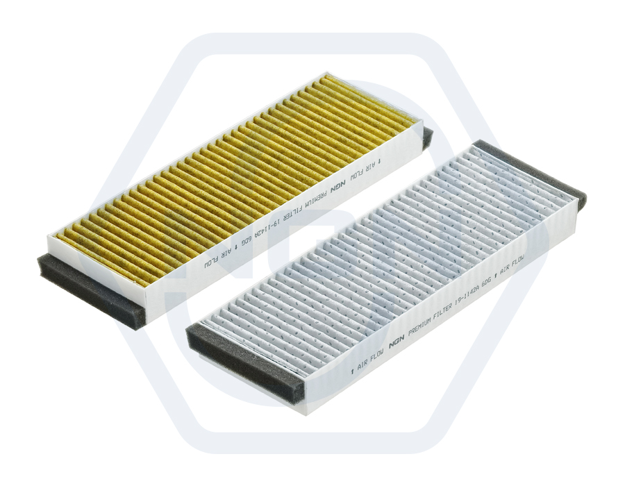 Small product photo - Antibacterial cabin filter (2-piece set). Variant No 2
