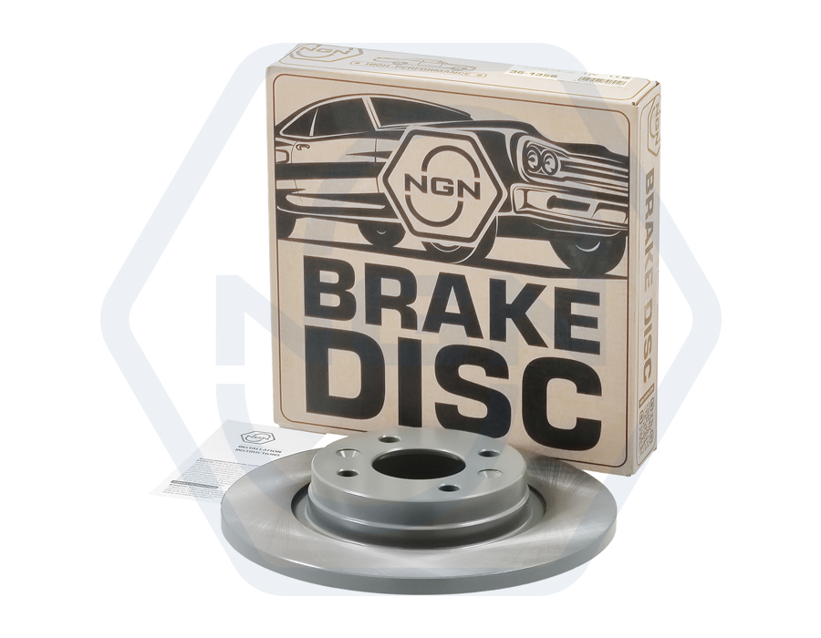 Small product photo - Вrake disc heat-resistant (front, solid, 259x12). Variant No 1