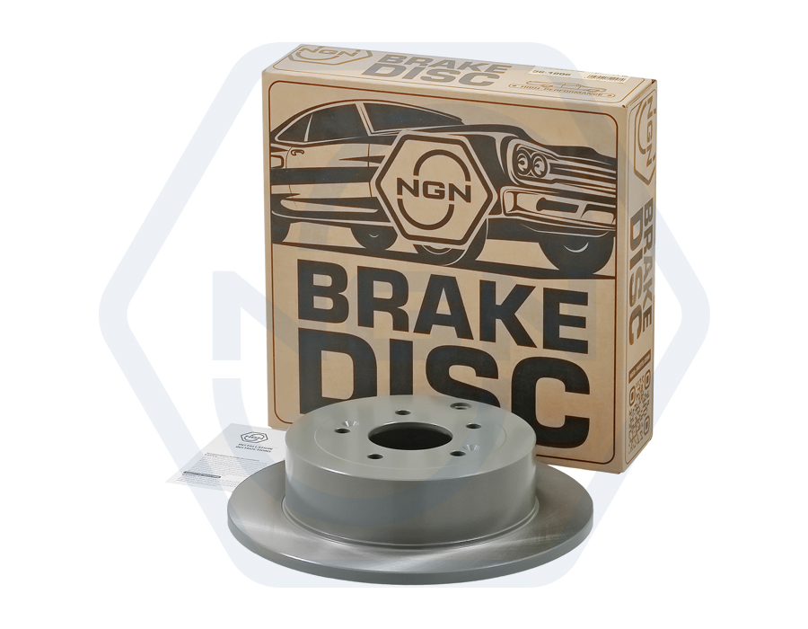 Small product photo - Вrake disc heat-resistant (rear, solid, 302x11). Variant No 1