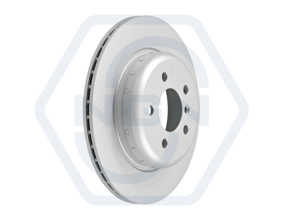 Small product photo - Brake disc, bimetallic (rear, vented, 330x20). Variant No 2