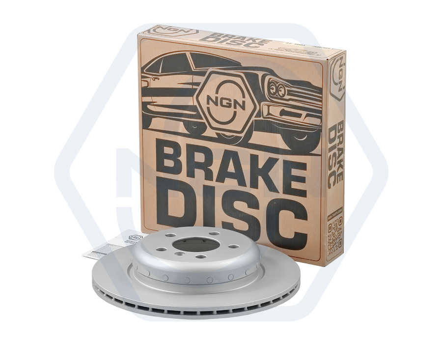 Small product photo - Brake disc, bimetallic (rear, vented, 330x20). Variant No 1