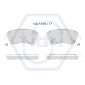 Product photo - Ceramic brake pads, front